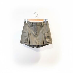 Dolce Cabo Olive Mini Skort with Pockets